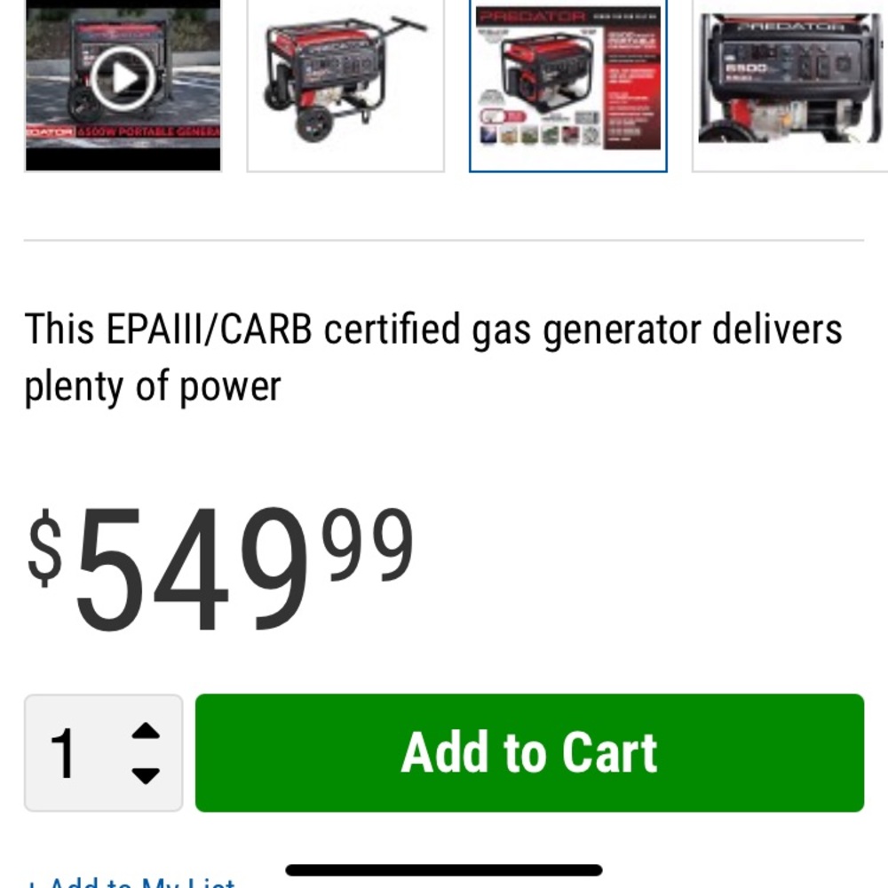 Generator PREDATOR - Picture 2 of 10